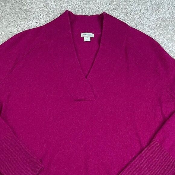 Sundance Zadie Cashmere Sweater Fuchsia Pink - Picture 6 of 8